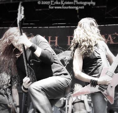 Wishing my friend Gus G a happy birthday, have a good one! Here\s a pic of us jamming together on stage 10 years ago. 