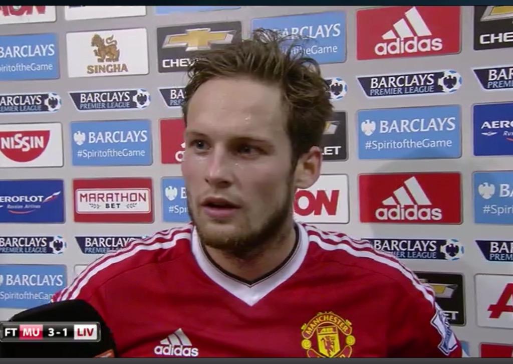 Man of Match Daley Blind: 80 touches, 4 tackles, 9 clearances, 86.4% passing accuracy,10.39km covered &amp; a goal
