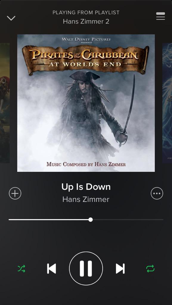 Happy birthday,  Up Is Down by Hans Zimmer on 