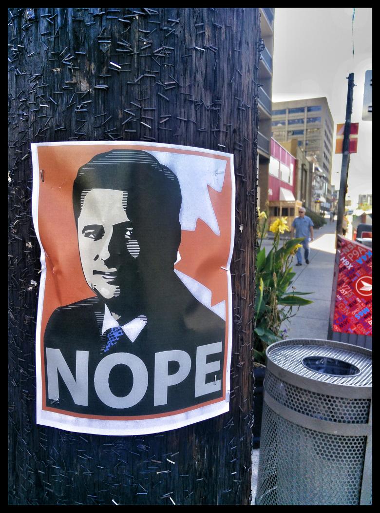 Oh 4th street you are the best. #yyc #elxn42 #cdnpoli #Calgary