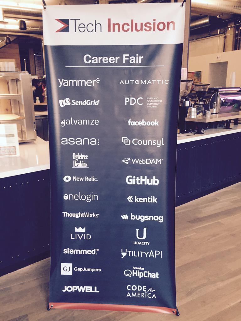 lesamitchell's tweet image. Cos that care about #techinclusion15 - there you go