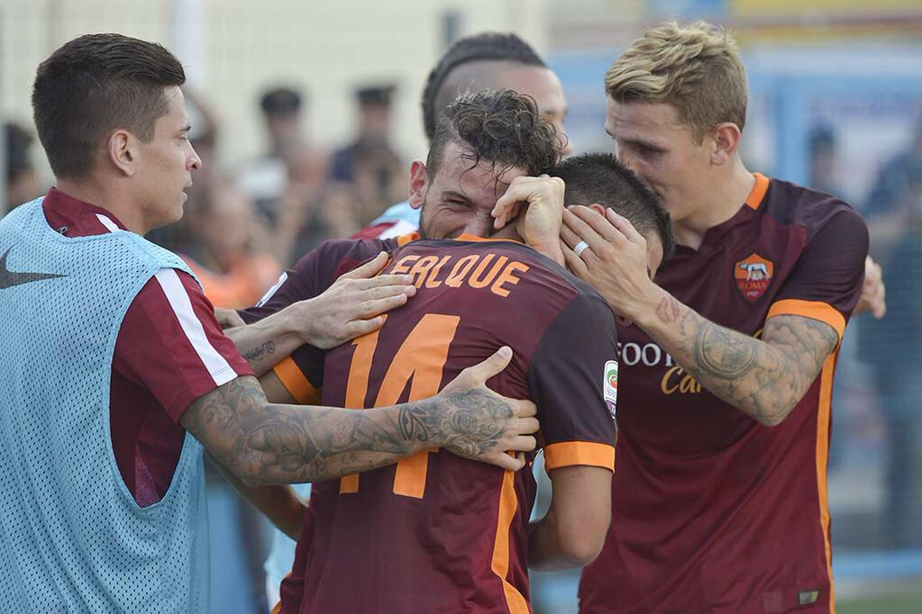 Florenzi's tweet image. 3 punti FONDAMENTALI.... Daje ROMA ❤️💛!!! 
#FrosinoneRoma