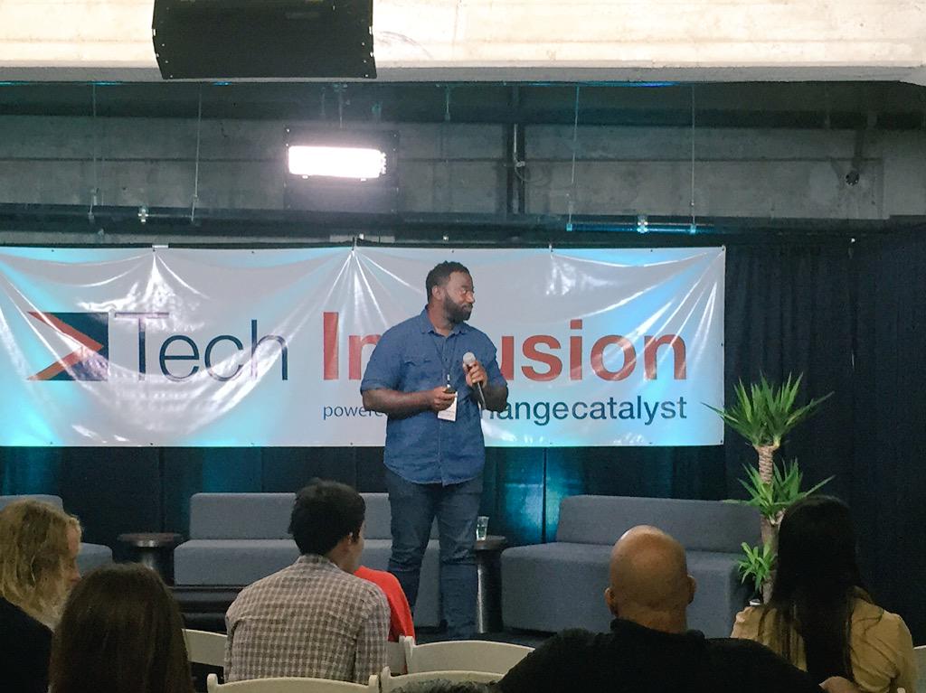 EngineOrg's tweet image. .@carvellwallace speaking truth to tech, breaking down barriers btw tech/nonprofit/social good #techinclusion15