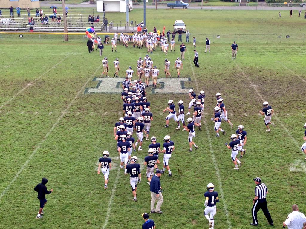TheJDubTweets's tweet image. Class A No. 1 Magnolia defeats Greenbrier West 48-0. @MetroNewsPrep #wvprepfb