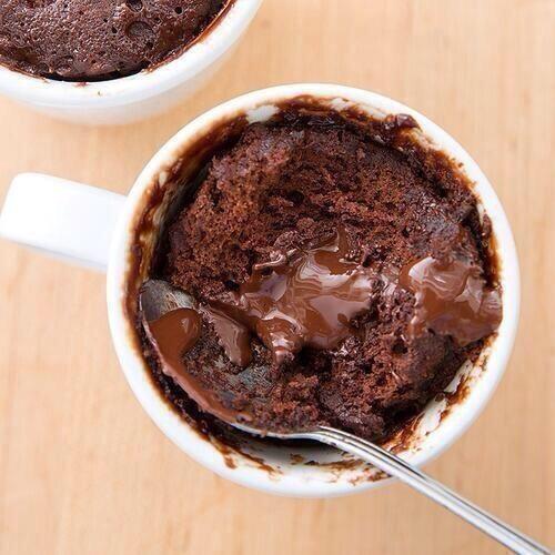 PritchettSpring's tweet image. Chocolate Mug Cake.