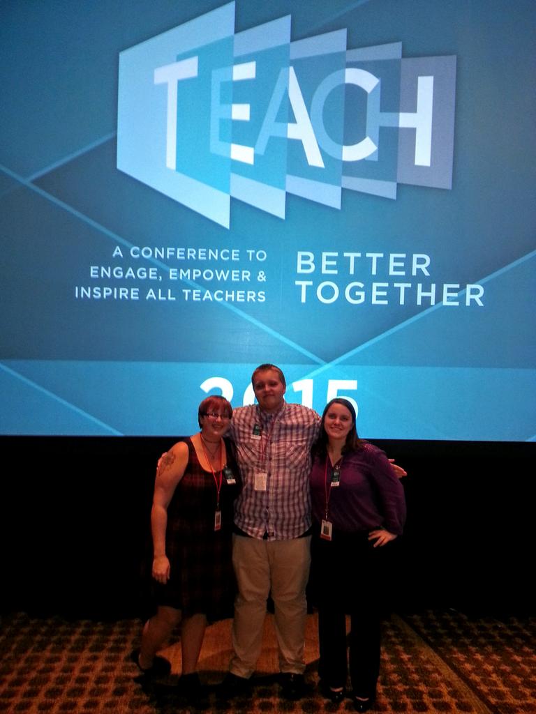 hjfrizzle's tweet photo. TEACH: Better Together 2015 #makebetterhappen http://t.co/XfbyPo16uX