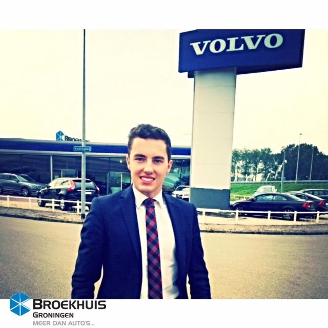 Sinds deze week fulltime werkzaam bij <a href="/BroekhuisVolvo/">Broekhuis Volvo</a> te #Groningen als verkoopadviseur. #uitdaging #passie