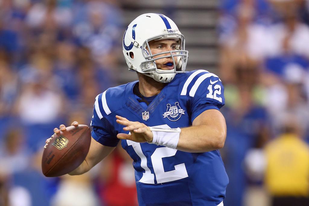 Happy birthday to the one and only Andrew Luck can\t wait to celebrate with you tomorrow when u get that W  