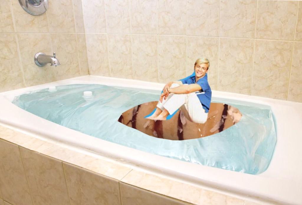 craycraycrepes's tweet image. Then I fill the tub up all the way then ride it with my crepeboard, crepeboard