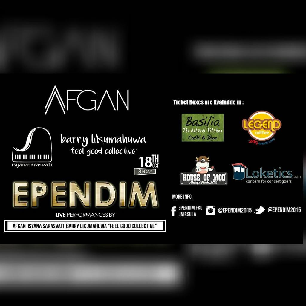 Nah jangan bingung jangan galau tweeps!! Gabung sama kita yaa di #EPENDIM2015  tiket bisa di beli dii :)