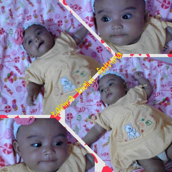 NFikriani's tweet photo. Third month :* sehat terus ya nak..jd ank yg sholihah :) @hakimnganjuk http://t.co/C7LHgajxLE