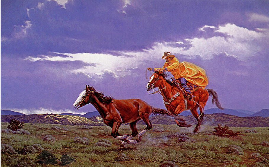 EyauukArt's tweet photo. Last Dash of Freedom by Randy Follis #painting #forses #followart #art http://t.co/URygwftC9w