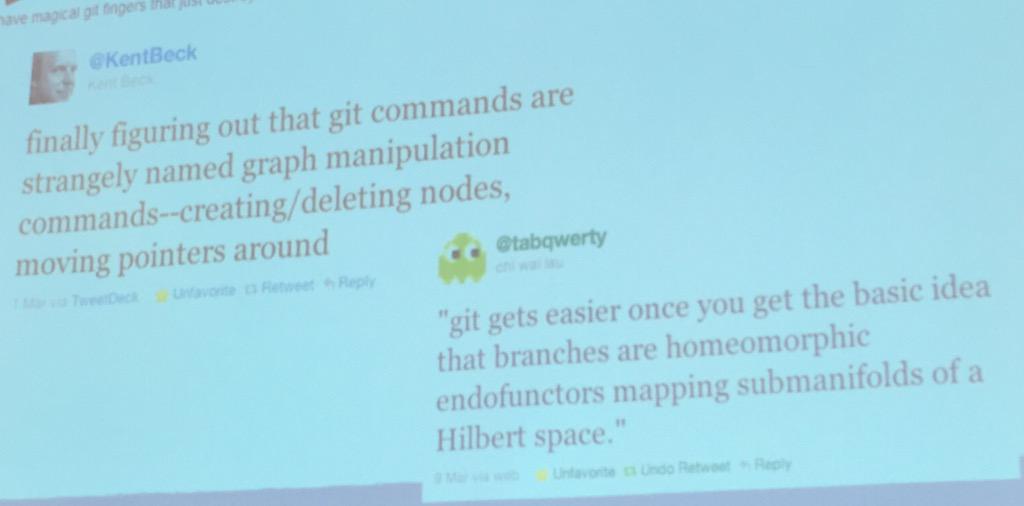 dshafik's tweet image. Finally figuring out what git is with @ellotheth at #PNWPHP