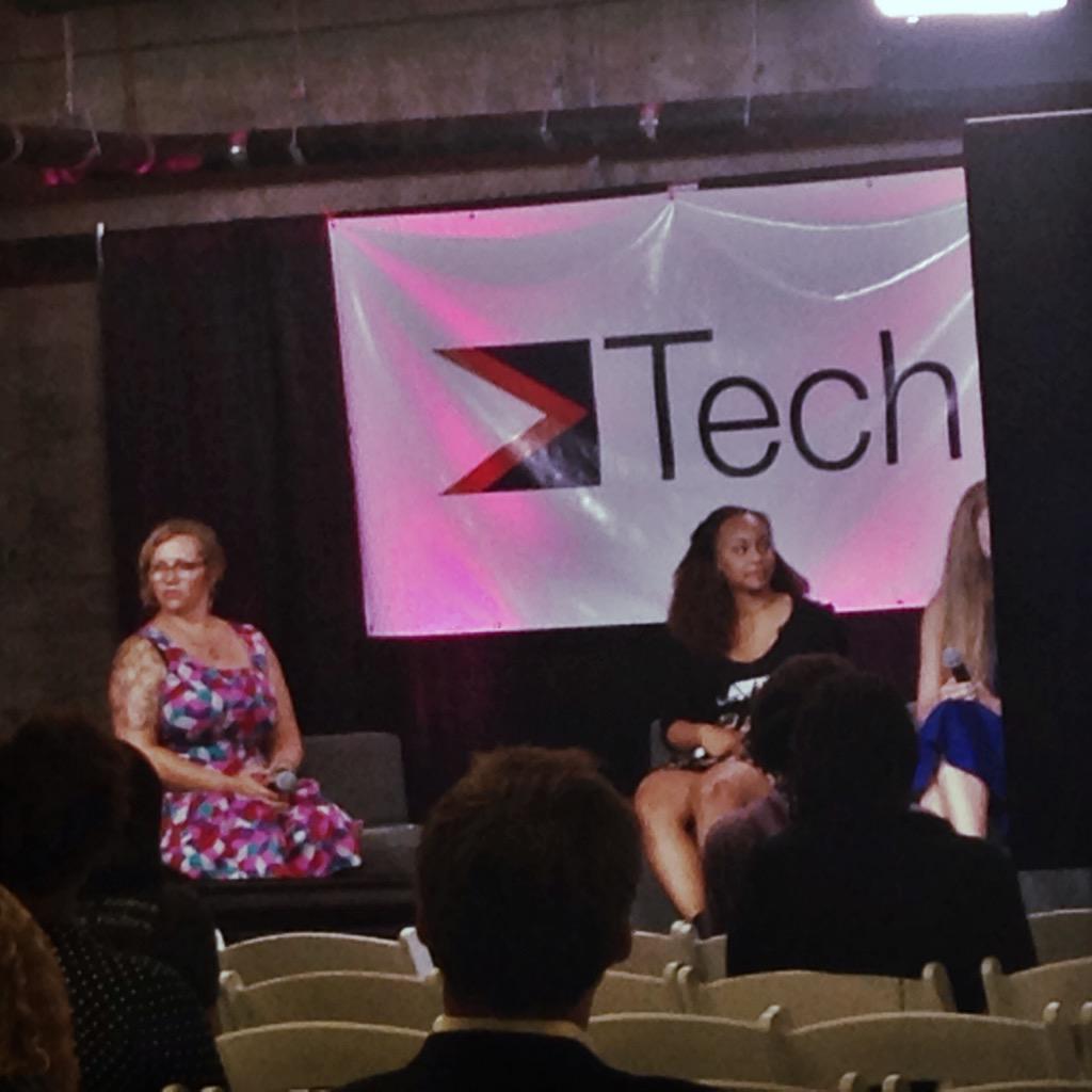 candicecincy's tweet image. &quot;We will be for our generation what CNN was for our parents.&quot; @MorganDeBaun @Blavity #techinclusion15