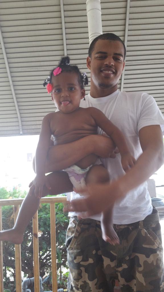 My Handsome Son Johnny and Grandbaby MADEA...