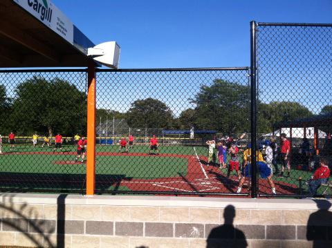 Watching a game at #miraclefield. What an awesome complex! <a href="/GoosmannLawFirm/">Goosmann Law Firm</a>