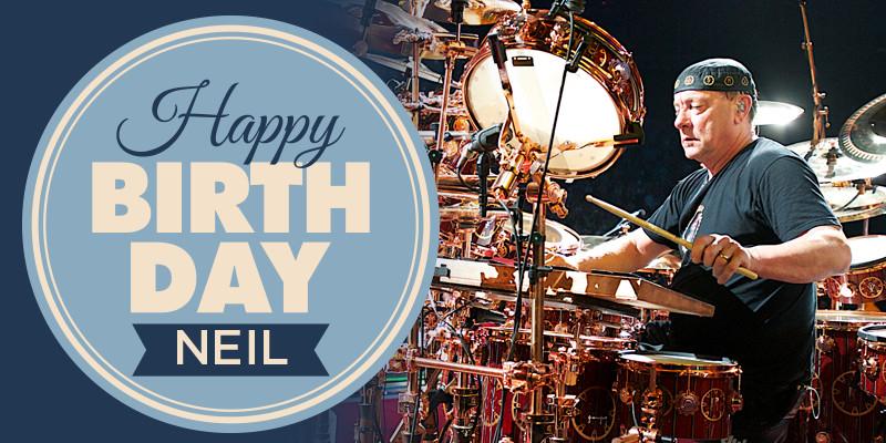 May his sticks and pen never grow weary. Happy Birthday to our favorite drummer, Neil Peart! 