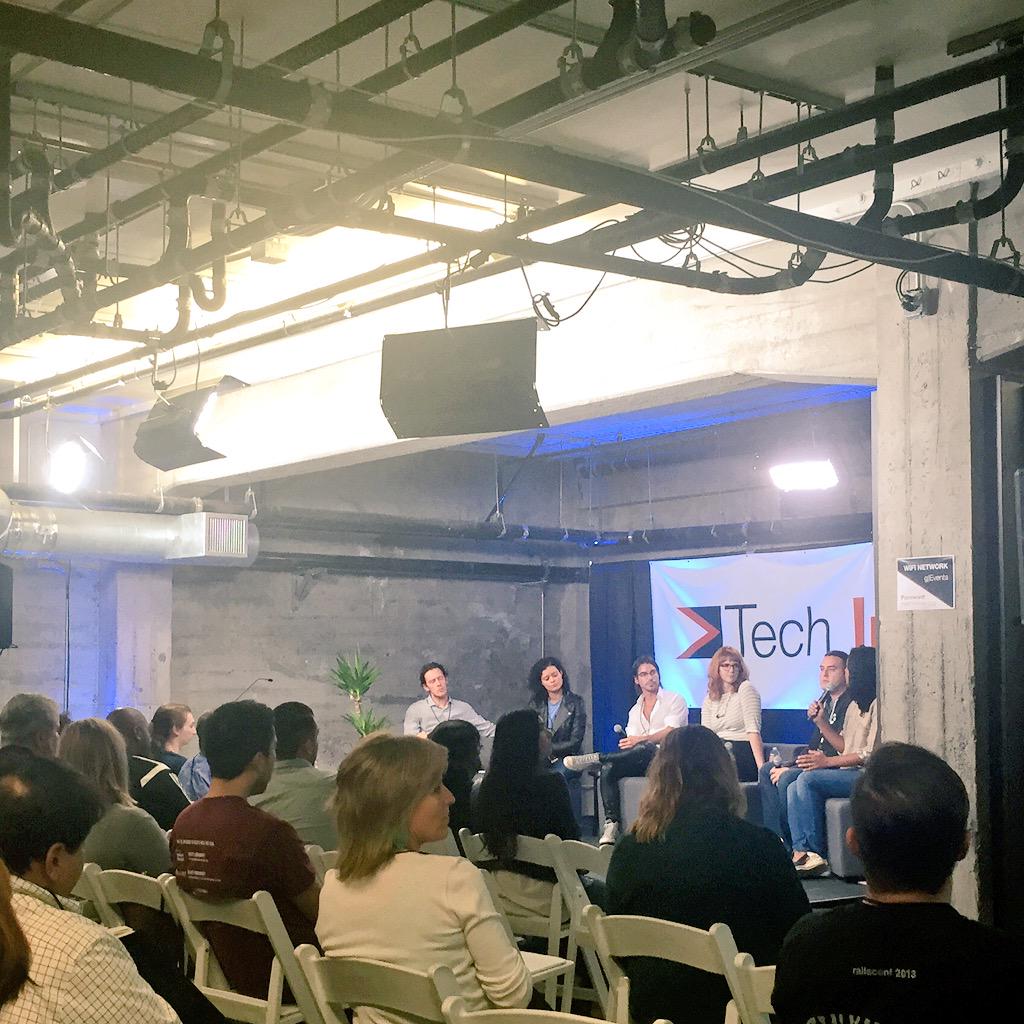 galvanize's tweet image. Panel w/ @codepath @udacity @girldevelopit @Hult_Biz @AllStarCode about boot camps changing tech #techinclusion15