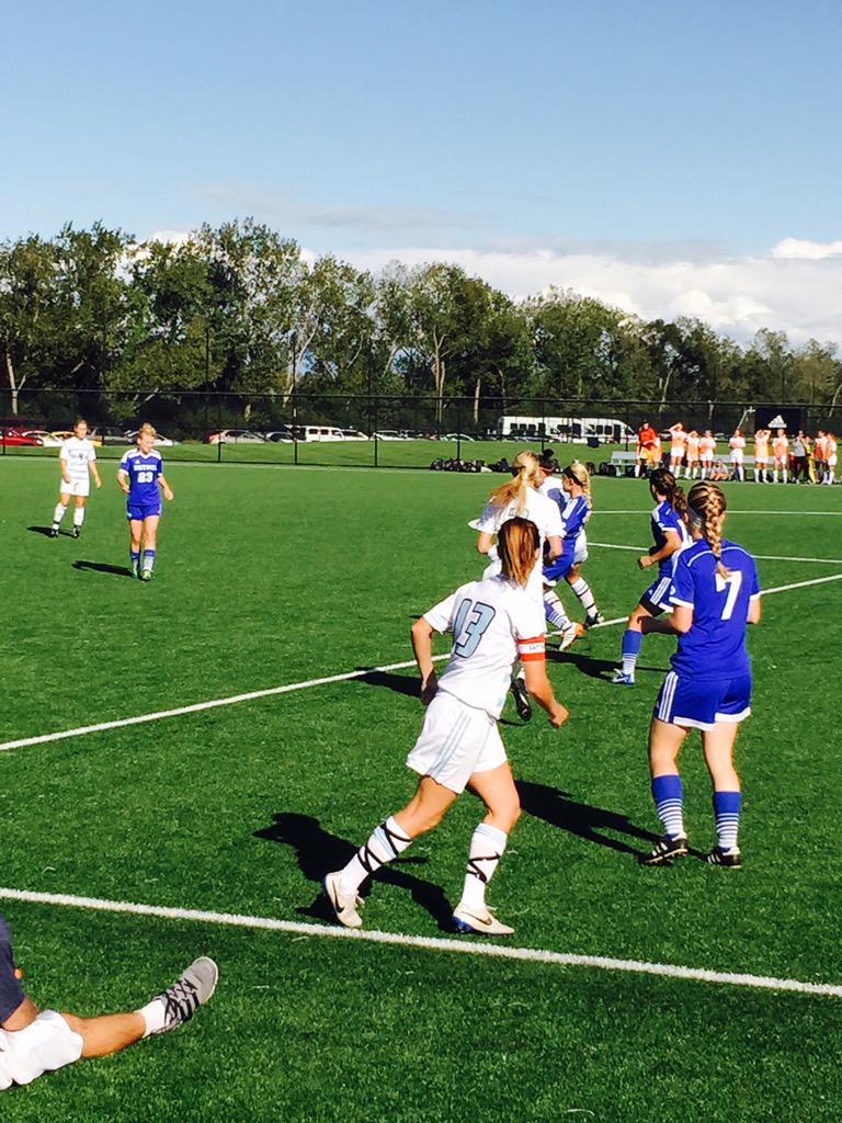 cholm7's tweet photo. She's at it again! @tarrynitup__ doing her thing yet again! Way to get the goal and an assist!!!🏆
#bossnation #carryn http://t.co/XskFu4KCFJ