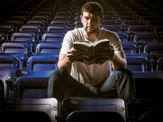 Happy Birthday to Andrew Luck, our bookish, Settlers of Catan-playing, very Literate Indy QB
 