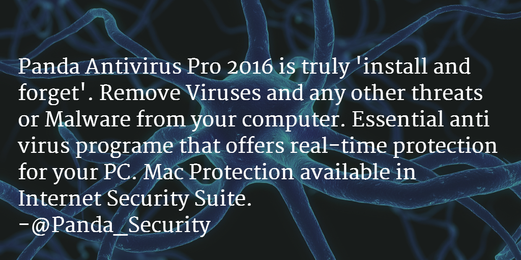 Sergioaguerrero's tweet photo. I'm excited, an affiliate offer from #Panda_Security #CyberSecurity #PC and #Mac
http://t.co/BK1Y8XMKts http://t.co/hayTT49M7D