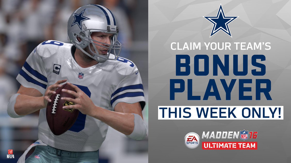 LIMITED TIME, get a BONUS tonyromo item to for your Madden Ultimate ...