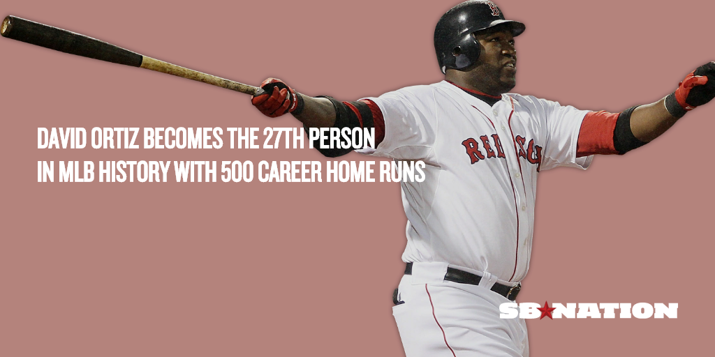 SBNation's tweet image. David Ortiz made history tonight: sbnation.com/mlb/2015/9/12/…