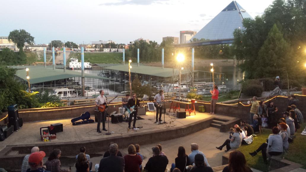 River Harbor Amphitheater hosting James and co tonight