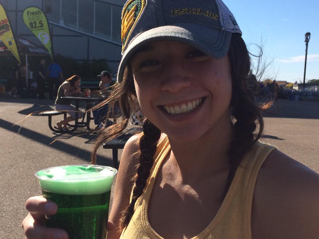 #AllHeartEsk #greenbeer #gameday #pregameparty #battleofAlberta <a href="/EdmontonEsks/">no name</a>