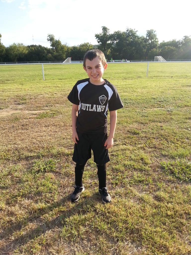 My little Outlaw!!! #soccermomsrule#