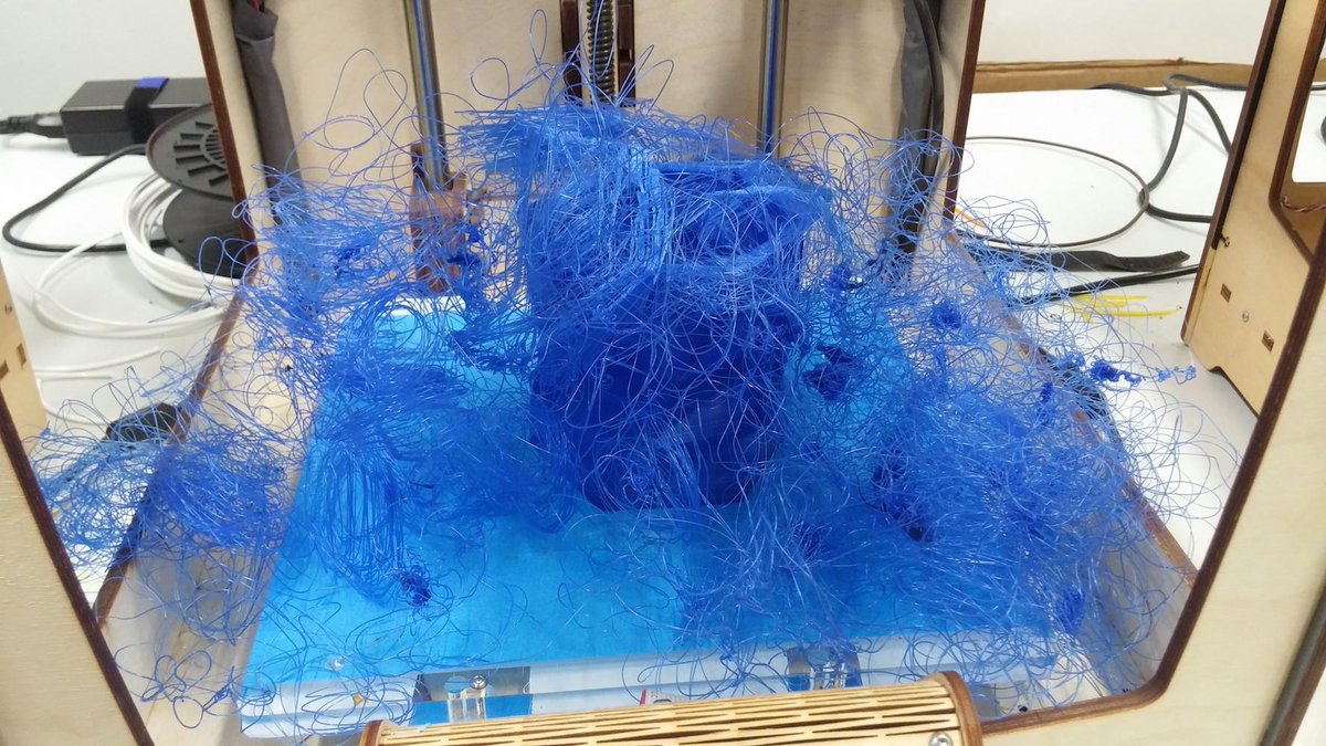 cloelkes's tweet image. #failedprint #fail #3dprinting #3ddruck #impression3D