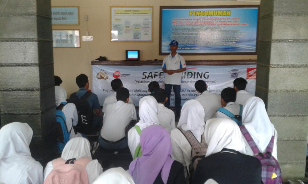 Safety Riding at Polres Majalengka
