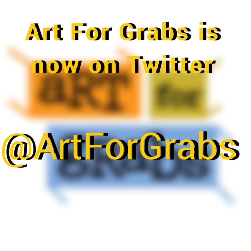 #ArtForGrabs is now on twitter. Follow and interact with us in 140 characters <a href="/ArtForGrabs/">Art For Grabs</a> #MyFirstTweet