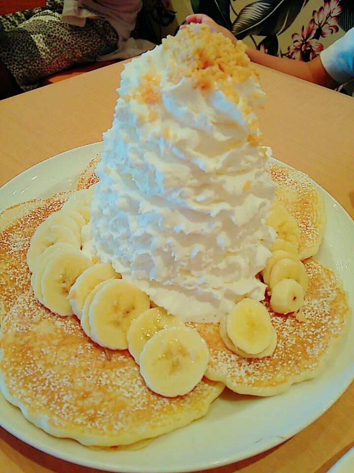 パンケーキ食べた💕