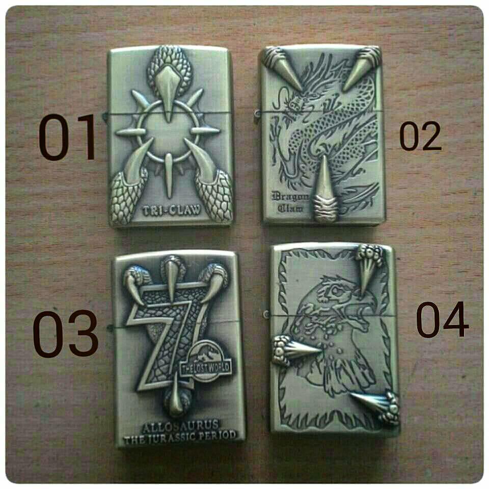 greget_shop's tweet photo. Zippo motif Cakar cuma 40rb/pcs blm ongkir (Gambar Timbul diukir) 

(PROMO beli 5 zippo gratis 1 zippo) 

Cek Bio http://t.co/NXnpAPgR7X