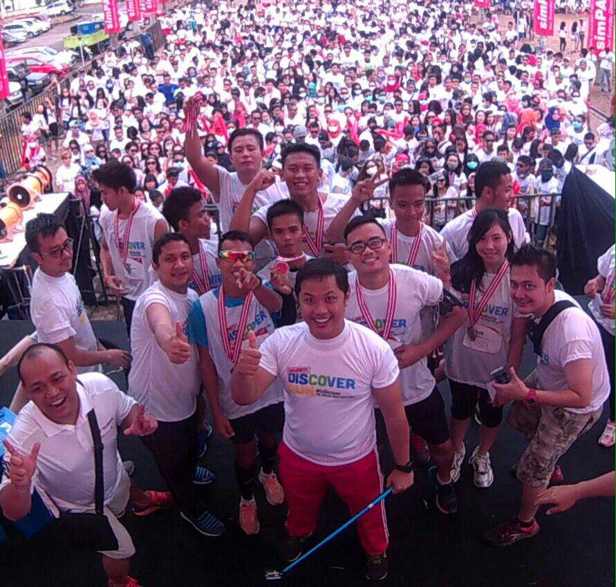 SIMPATI's tweet photo. Thank you #Palembang!! Kalian awesome!! โค๏ธ #DiscoverRun http://t.co/kBFVEnaP9b