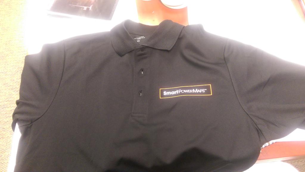 smartpowermaps's tweet image. Shirts ready for #SPIcon! Ready to demo Smart Power Maps!