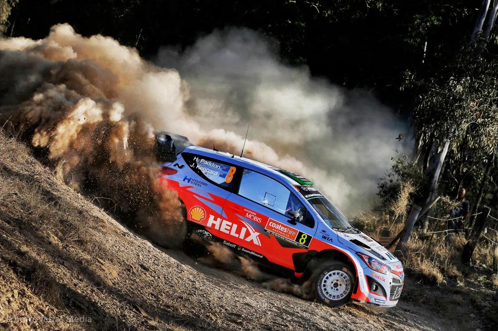 HaydenPaddon's tweet image. Happy with P5. Thanks for everyones support-all the kiwis here &amp;amp; on social media. You make this rally special for us!