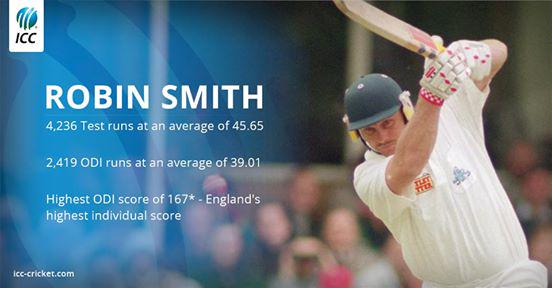 Happy Birthday to Englands majestic middle order maestro of the 1990s, Robin Smith!

What ...  