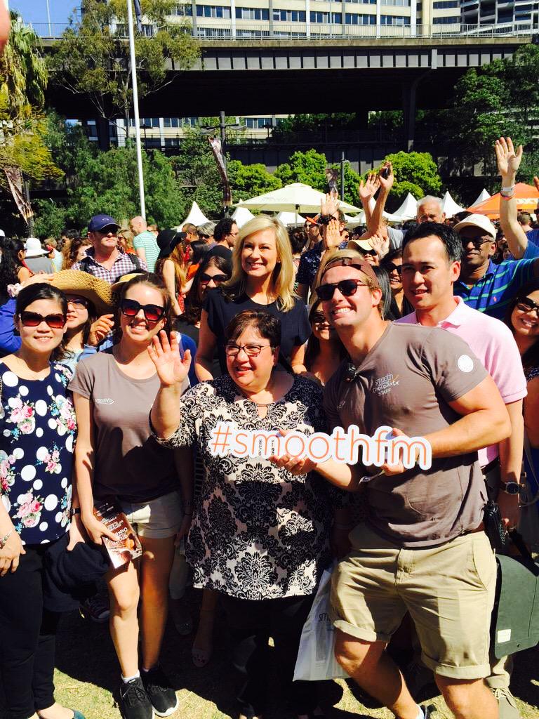 It doesn’t get much better.. sunshine and a chocolate festival at The Rocks ! <a href="/smoothchocfest/">smooth choc fest</a> <a href="/smoothfm953/">smoothfm 95.3</a>