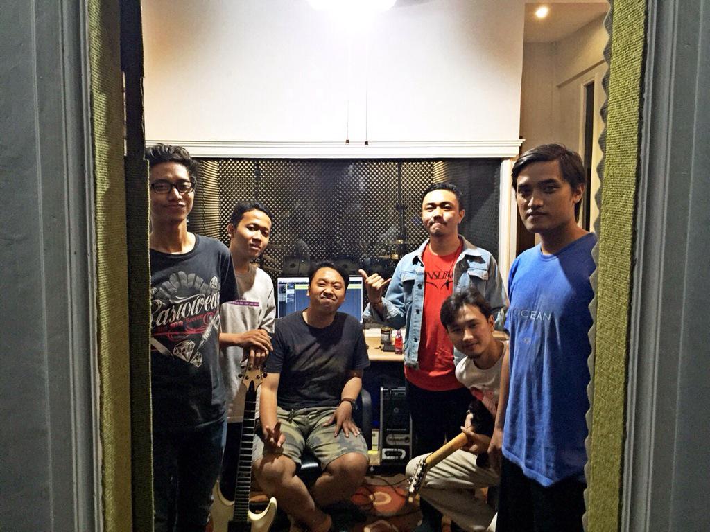 On recording for 1st debut album