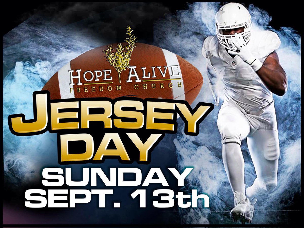Day!!! Wear your favorite NFL jersey 