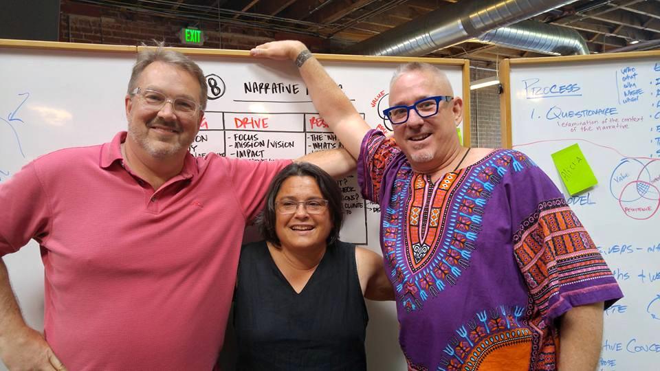 21stNarrative's tweet image. Co-Founders aka the 3 amigos. #thenarrativeproject #bookswarm @ImpactHub_OAK