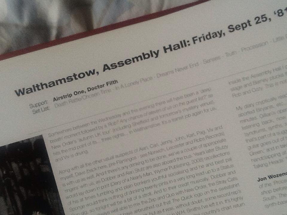 markwhart's tweet image. What happened when New Order played Walthamstow? Find out on @thestowfestival walking tour, Saturday 19th September.