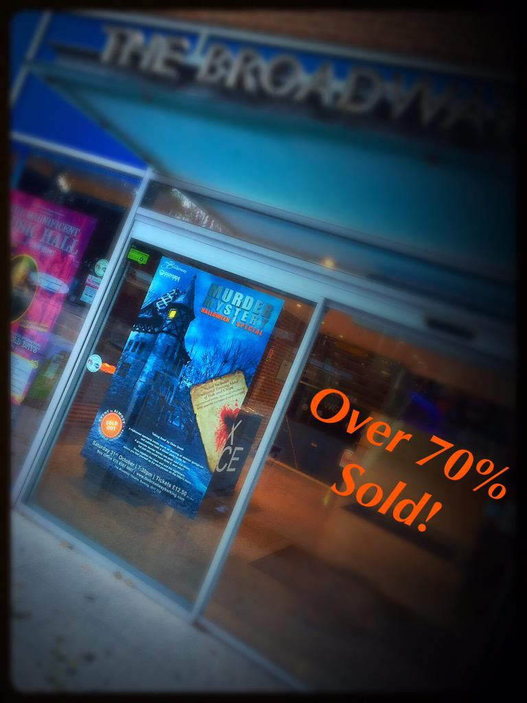 otboxtheatre's tweet image. Murder Mystery Halloween Special  @BroadwayBarking October 31st @ 7:30 Selling Fast! thebroadwaybarking.com/event/murder-m… #Theatre