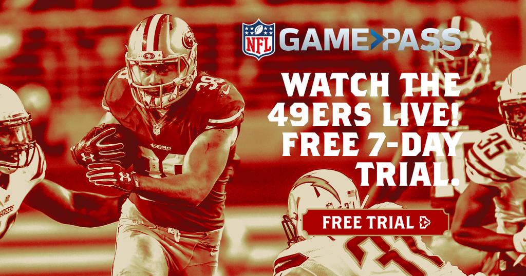 free stream 49ers game today