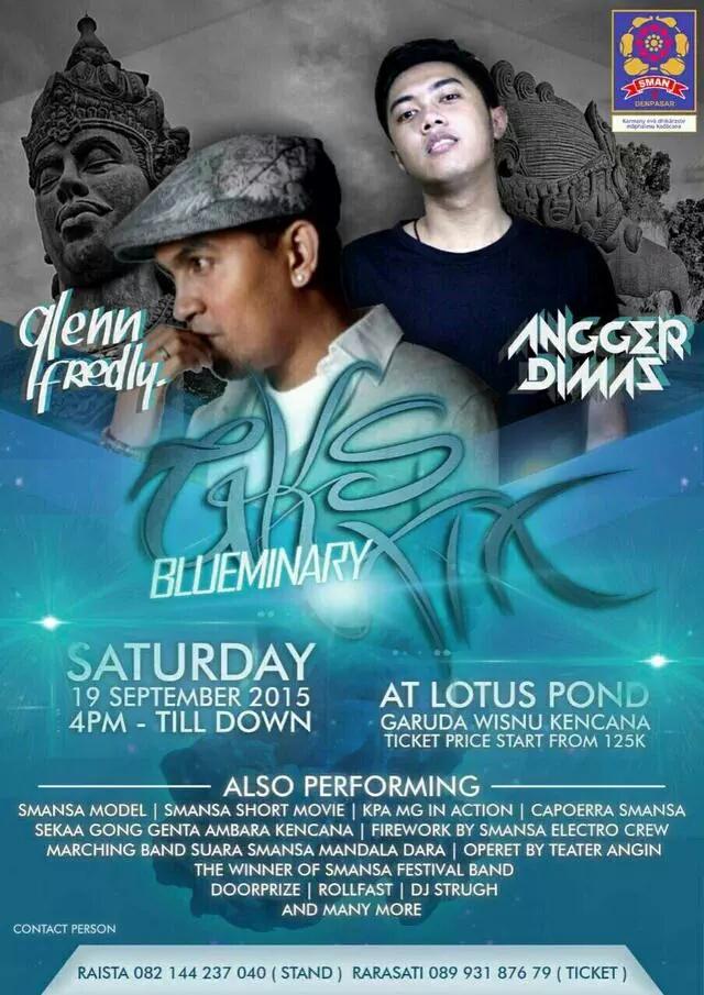 <a href="/GKSSmansa/">GKS Smansa</a> : "BLUEMINARY" also perform <a href="/TeaterAngin/">TEATER ANGIN SMANSA</a> @rocknrollfast <a href="/officialstrugh/">Official Strugh</a> dll