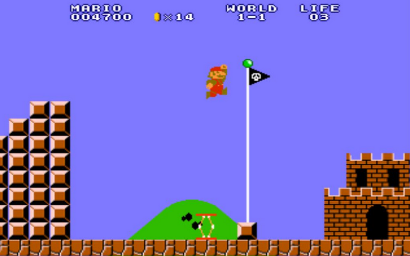 YofuiaEGB's tweet photo. Felicitamos a Super Mario Bros que hoy cumple 30 años. Gracias por tantas horas de diversión. #SuperMario30 http://t.co/rGpxzqQeqM