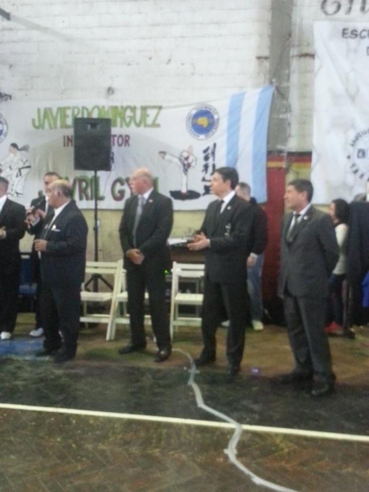 TAEArgentina's tweet photo. Grand Master Palmisano y Masters de la ITF @TAEArgentina @ATFOFICIAL http://t.co/suMCG44y7M