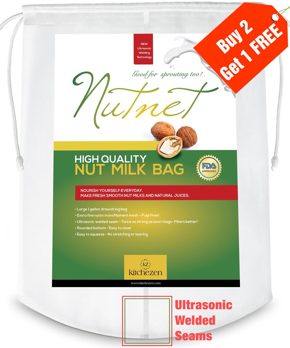 kitchezen's tweet photo. Enjoying Green Moments, Awakening Green Spirits #nutmilkbag #almondmilkbag #rawlife #vegan http://t.co/bH78ofNduv http://t.co/WXEGlUyKcv